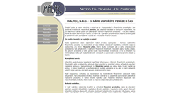 Desktop Screenshot of maltec.nymbursko.com